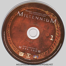The first disc of the two disc set is accompanied by atmospheric artwork and beautiful design based upon the Millennium Group's version of the Ouroborus symbol. ©2008 Twentieth Century Fox Film Corporation.