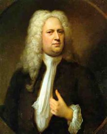 An image related to George Frideric Handel whose music was used in Millennium.